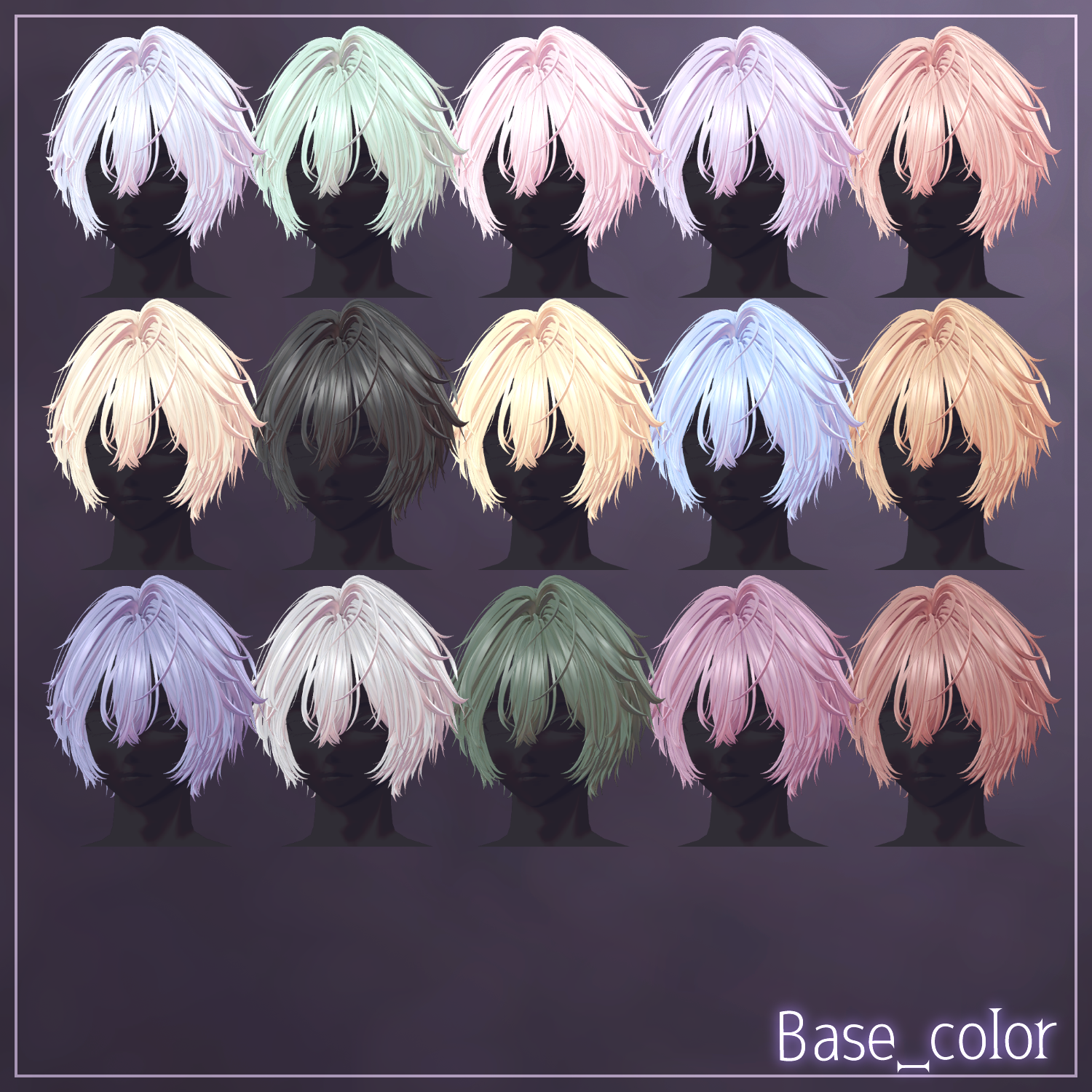 chiaro di luna - VRChat Hair  / CP14