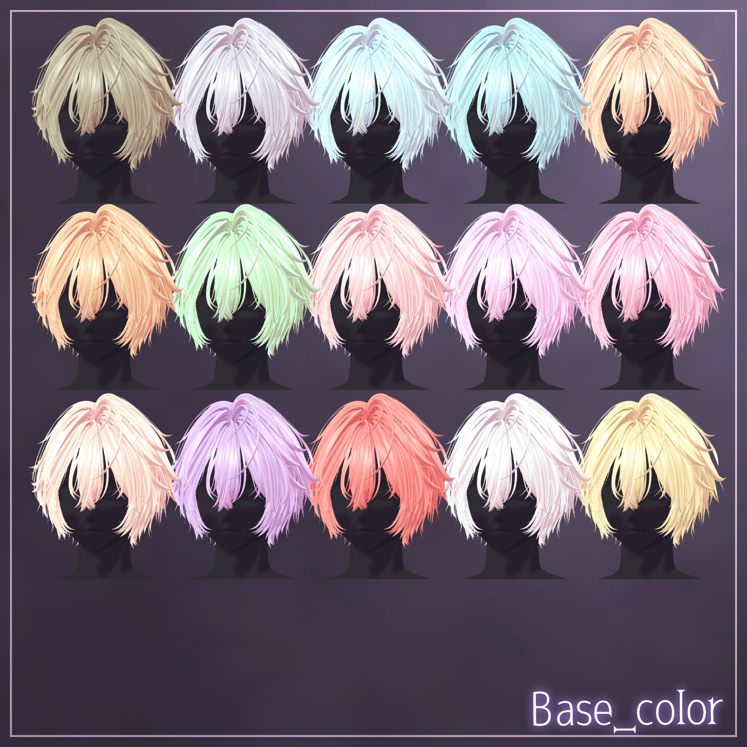 chiaro di luna - VRChat Hair  / CP14