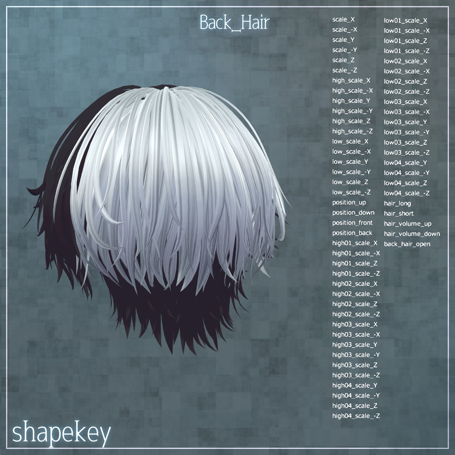 interova - VRChat Hair / CP18