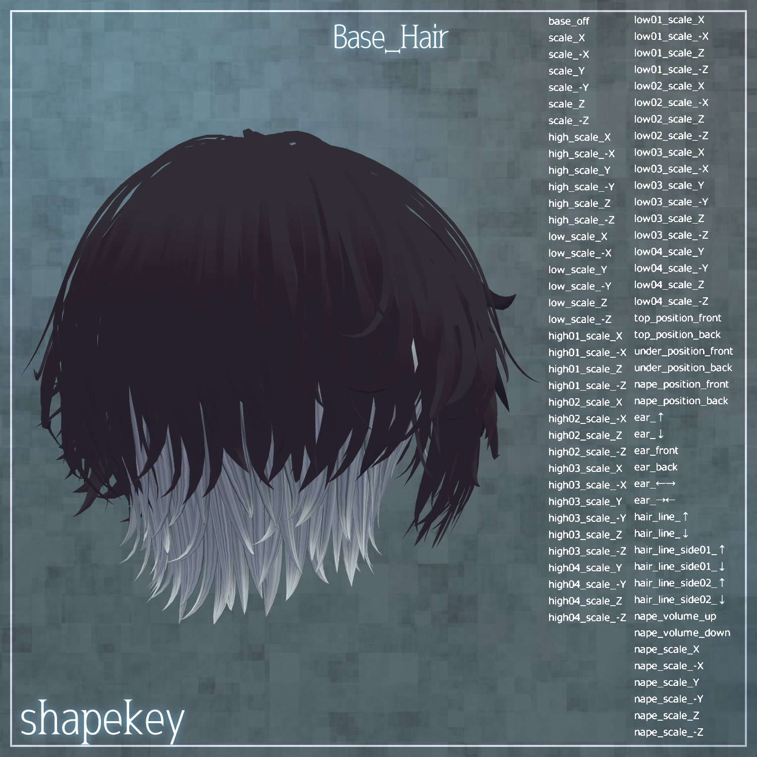 interova - VRChat Hair / CP18