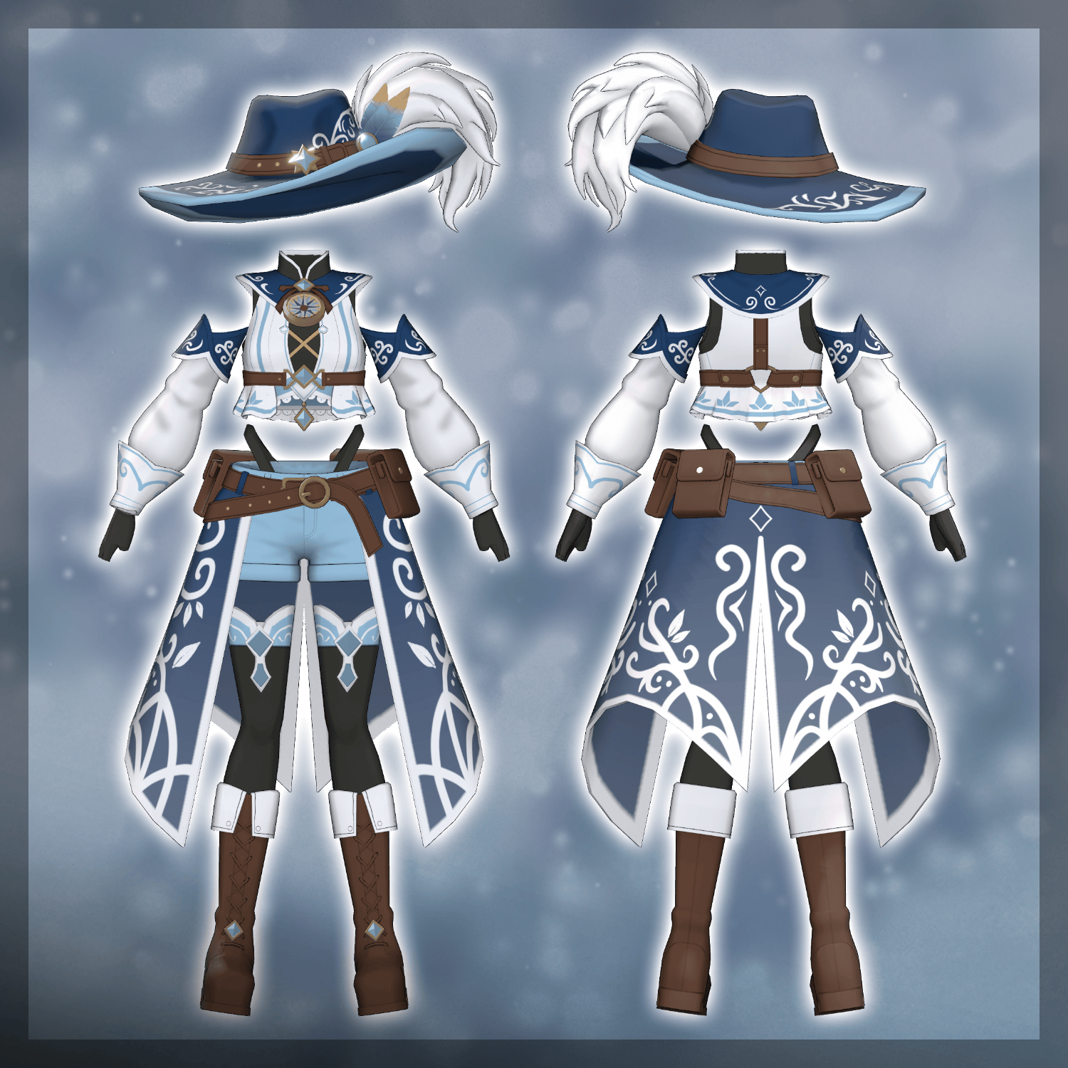 AzurTraveler - VRChat Women's Clothing / CP42