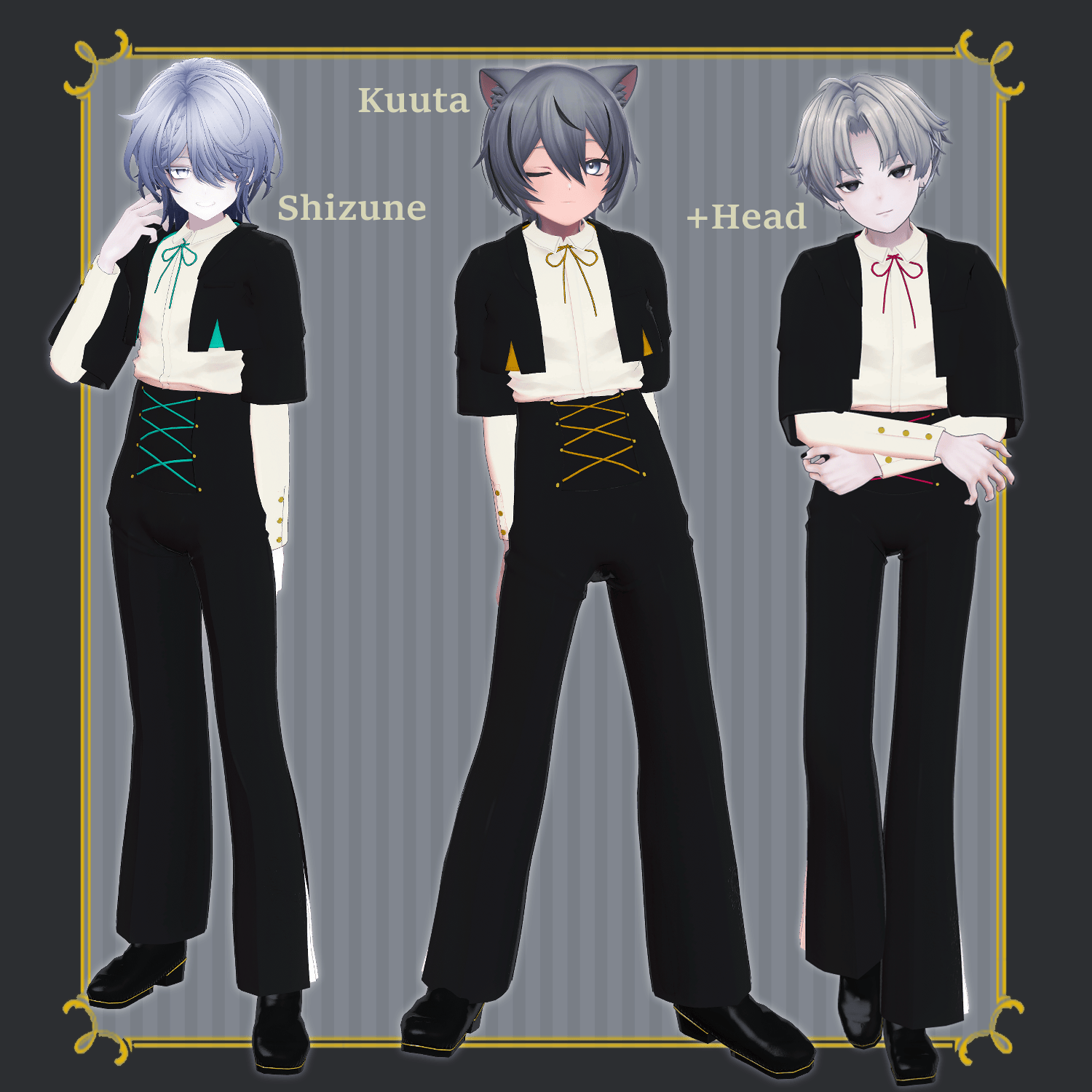 MidnightMode - VRChat Men's Clothing  / CP24