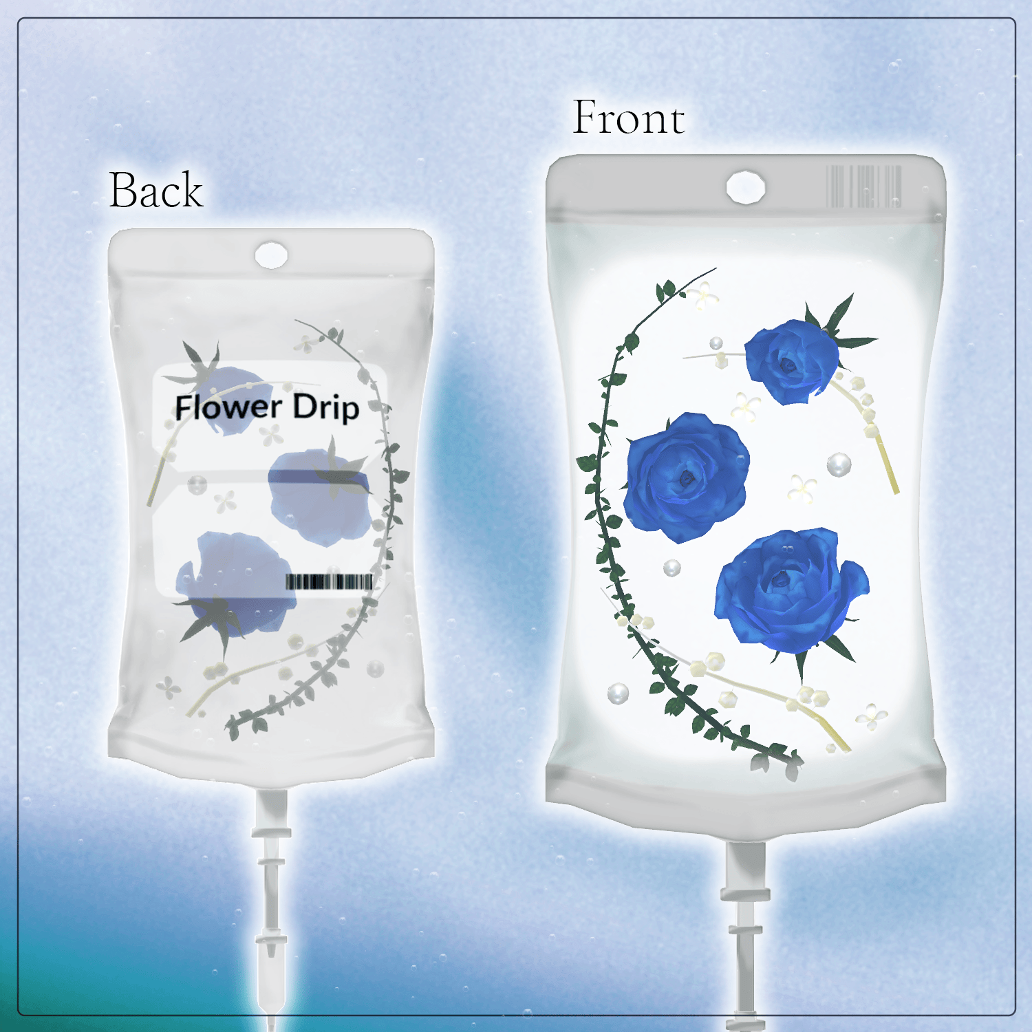 Flower Drip - VRChat Gimmicky Avatar Accessory / CP47