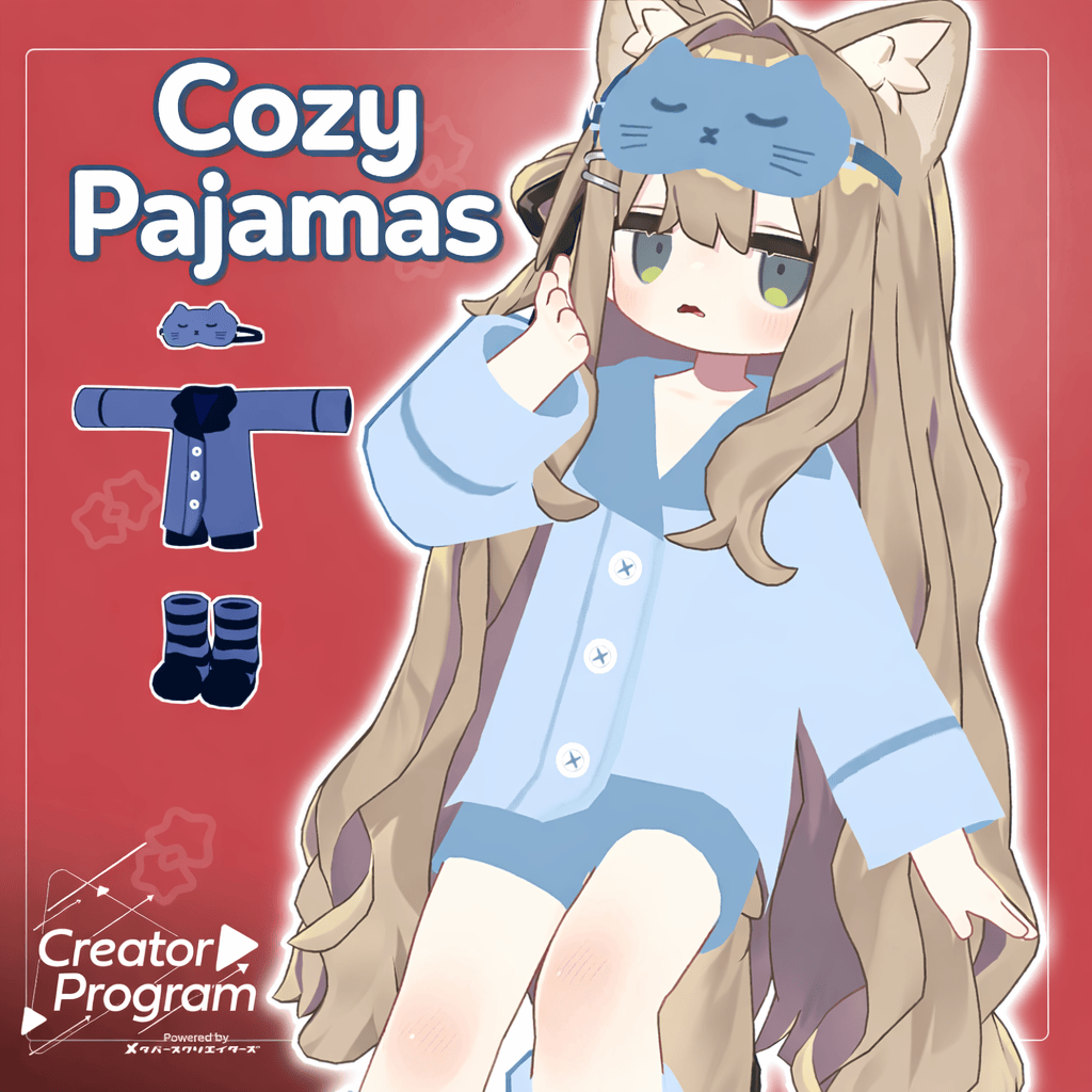  Cozy Pajamas  - VRChat Clothing / CP45