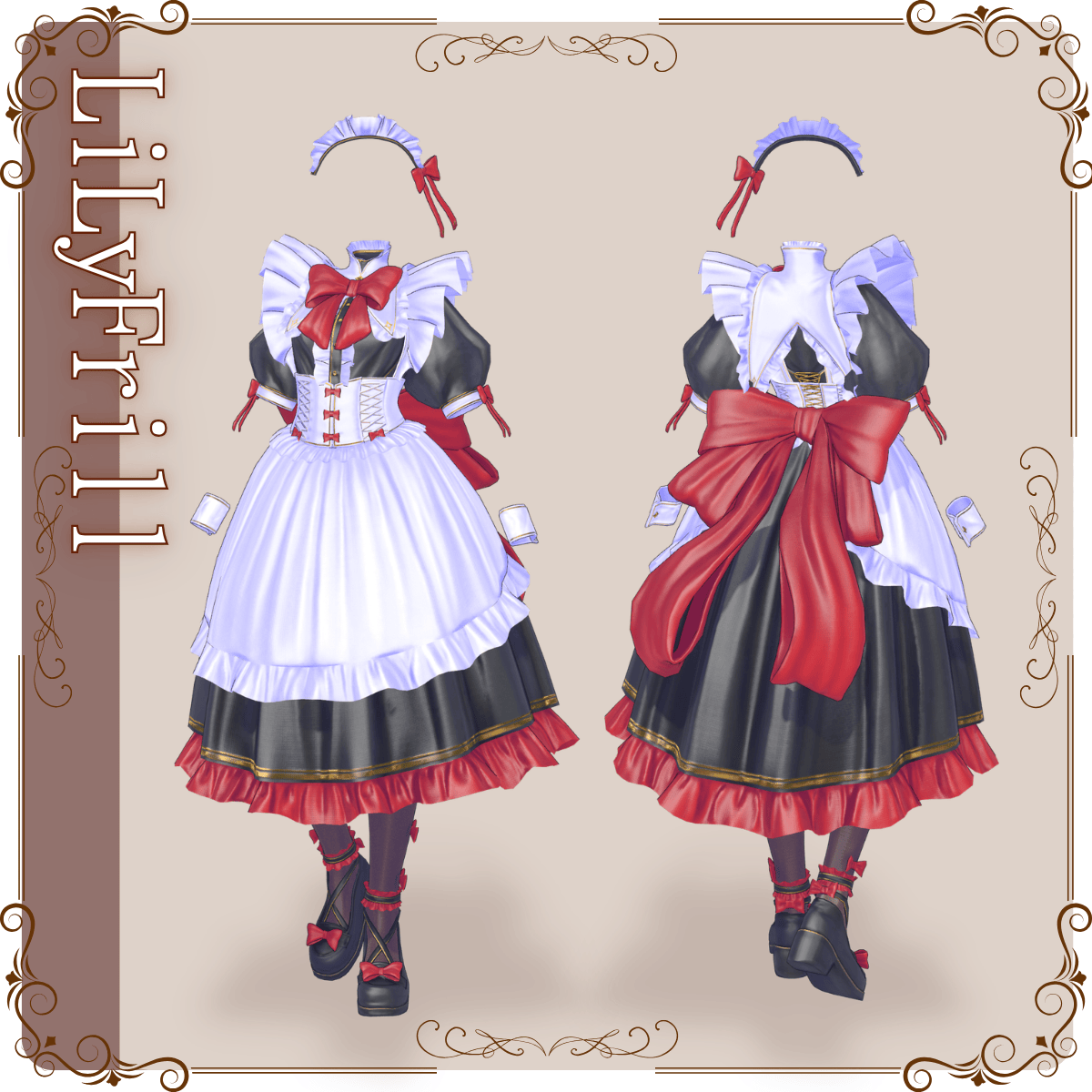 Lily Frill - VRChat Women's Clothing  /CP31