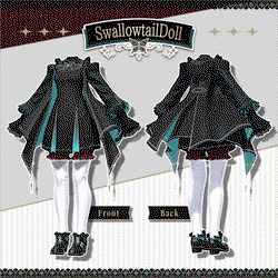 SwallowtailDoll  - VRChat Women's Clothing  / CP22