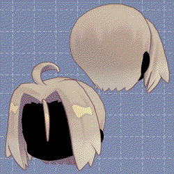 Neat Center-Part Hair & Styling Set - VRChat Hair  / CP3