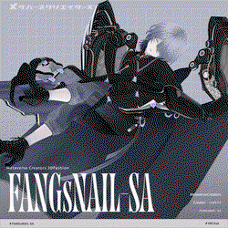 FANGsNAIL-SA - VRChat Gimmicky Avatar Accessory / CP43