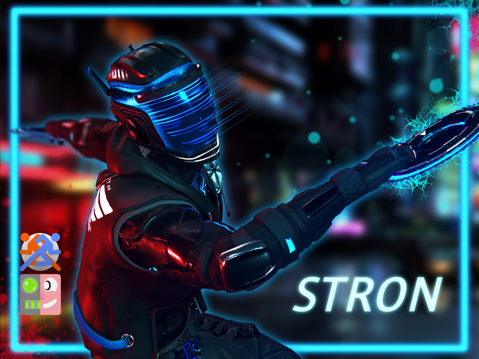 Stron: Ares + Face Tracking (Quest Compatible)