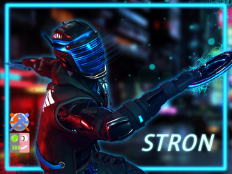 Stron: Ares + Face Tracking (Quest Compatible)