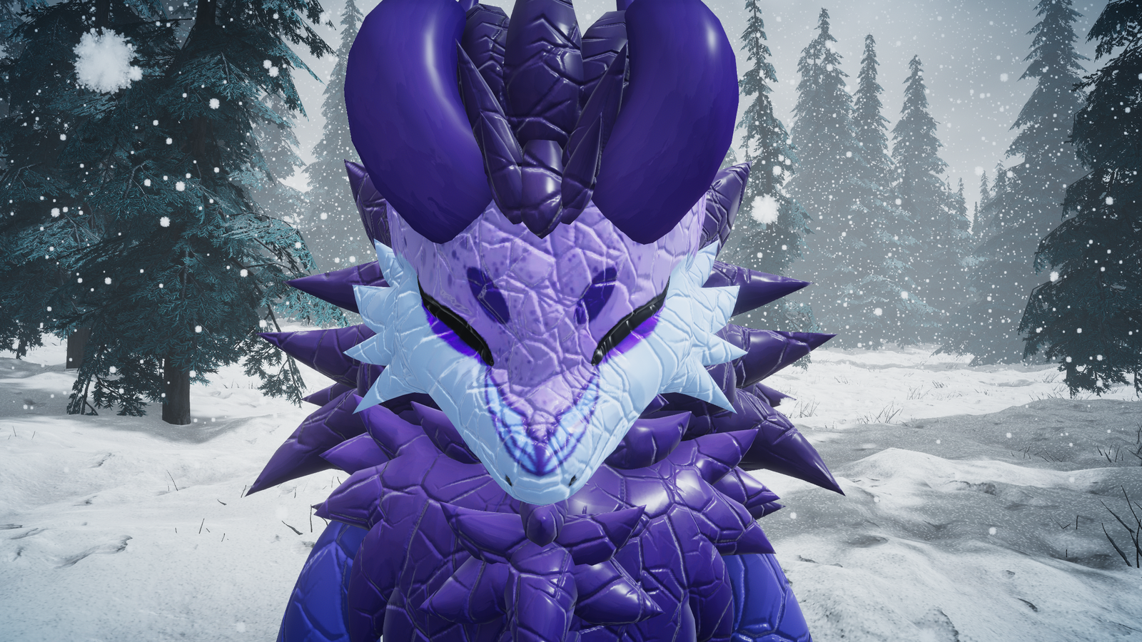 Nifrem Guardian of the frozen forest (Fluffy Wickerbeast Texture)