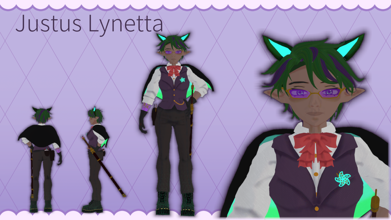 Justus Lynetta V3 Free VRChat RP