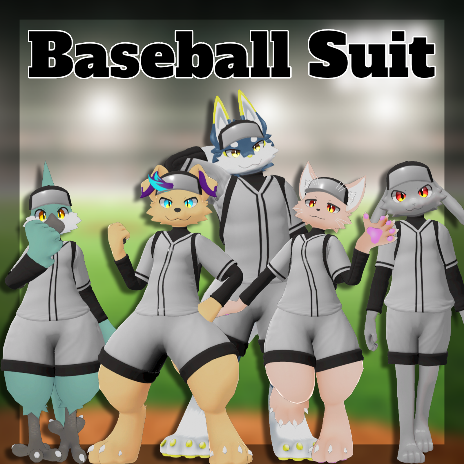 Baseball suit for Regulus2.0,Kepler2.0,Eboshi,Yoi,Uhuru