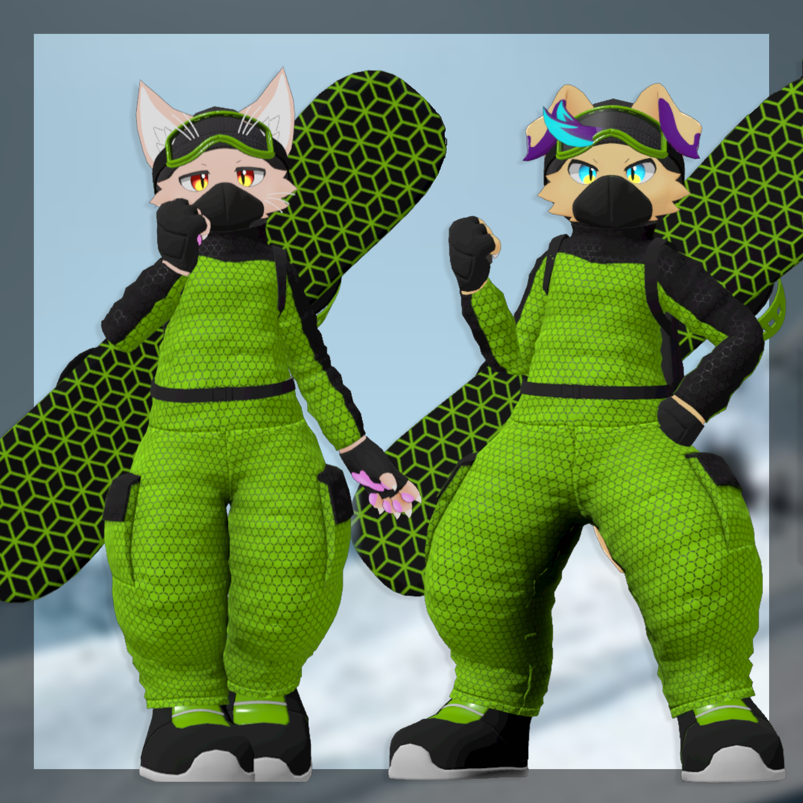 Snow clothes Kepler and Regulus v1.5