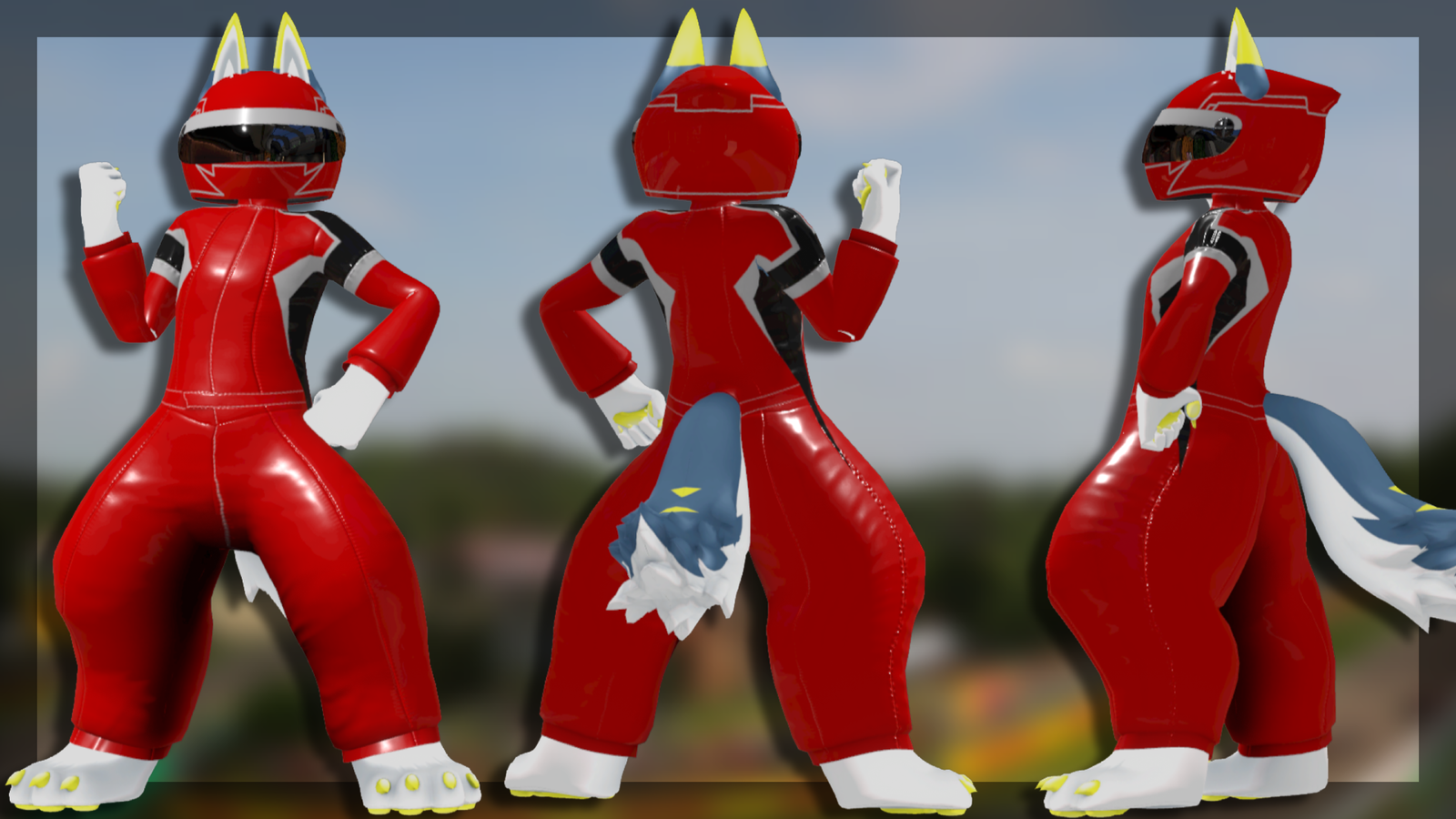 Racer Suit for Regulus2.0,Kepler2.0,Eboshi,Yoi,Uhuru