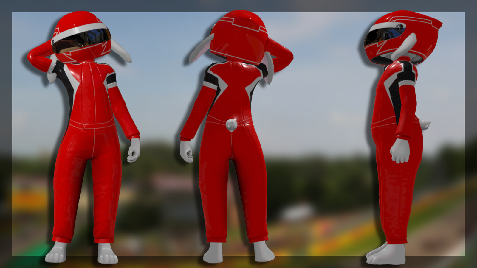 Racer Suit for Regulus2.0,Kepler2.0,Eboshi,Yoi,Uhuru