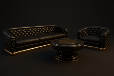 "Imperial Noir Lounge Set"