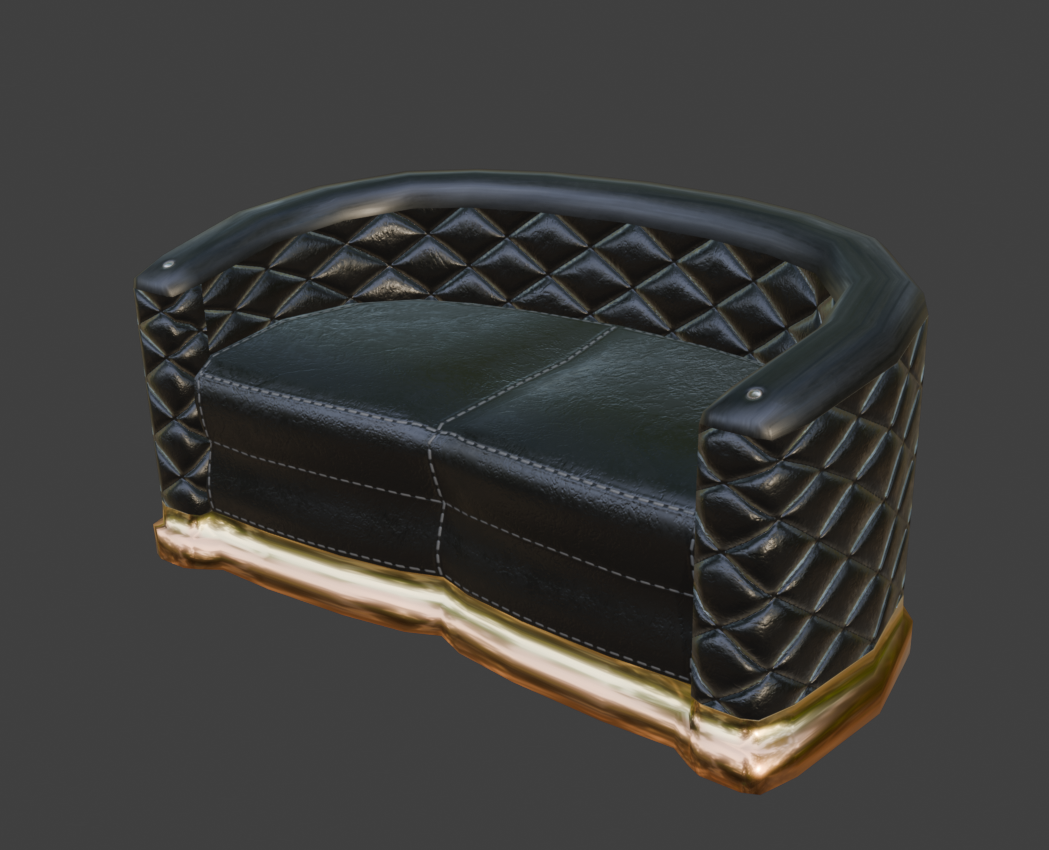 "Imperial Noir Lounge Set"