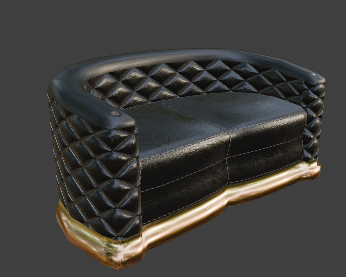 "Imperial Noir Lounge Set"