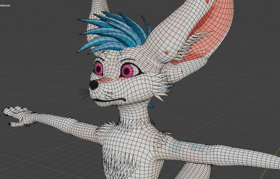 Naavi Fennec Fox Avatar