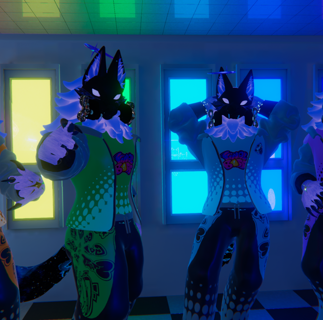 Furality Ultra Outfit (Biker/Varsity Jacket + Baggy Pants)