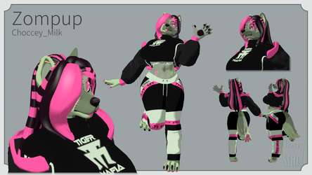 Zompup Scarlet (Scarlet the Wolf Retexture)