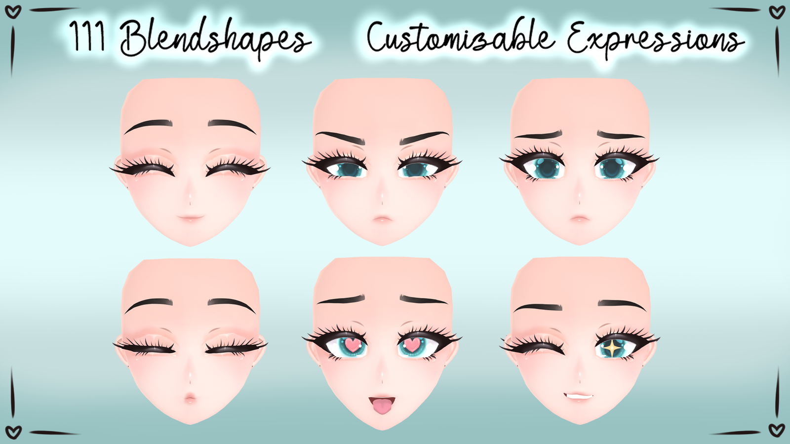 ~* Mochi Anime Head *~ Face Tracking - VRCFT