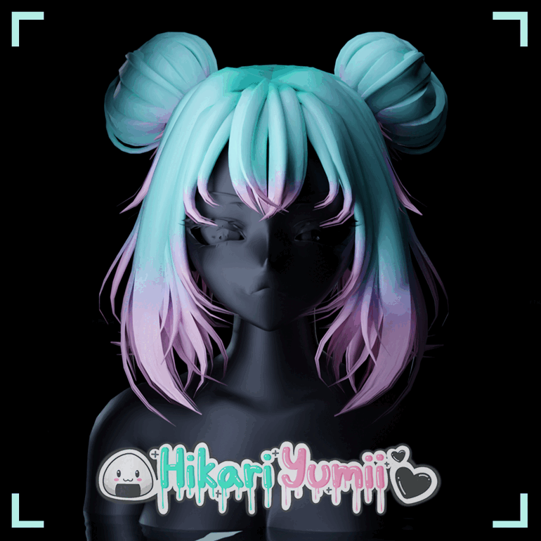 ~* Bianca Buns *~ Hair Asset
