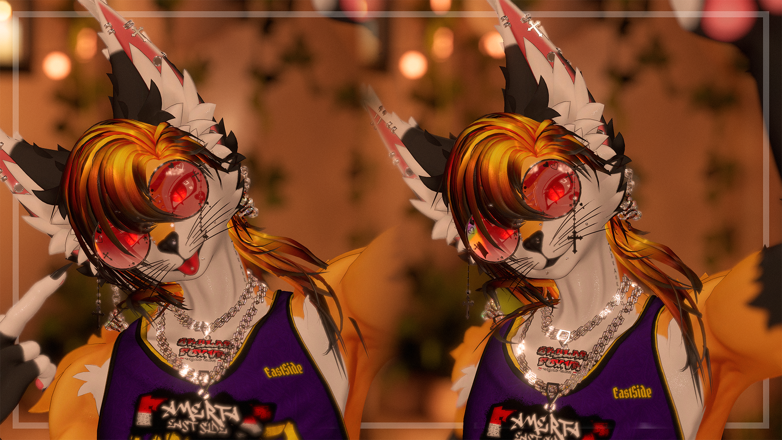 SkylarFox II Twink Fox Base II VRChat Avatar II MMD, Facetracking, Wholesome !