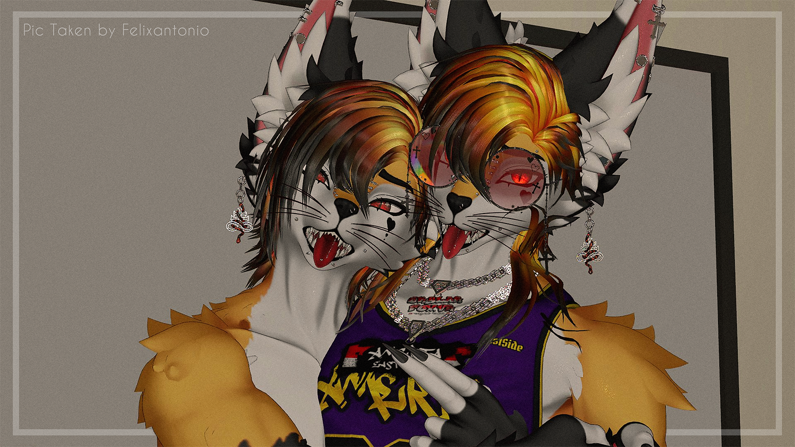 SkylarFox II Twink Fox Base II VRChat Avatar II MMD, Facetracking, Wholesome !