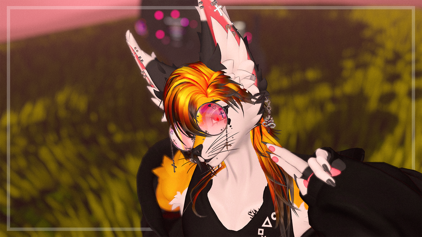 SkylarFox II Twink Fox Base II VRChat Avatar II MMD, Facetracking, Wholesome !