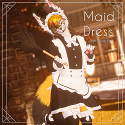 Maid Dress II Twink Fox Maid Dress II VRCFury Ready