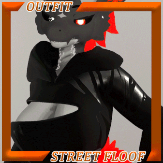 [Floof Dragon] Streetfloof outfit | VRCFURY