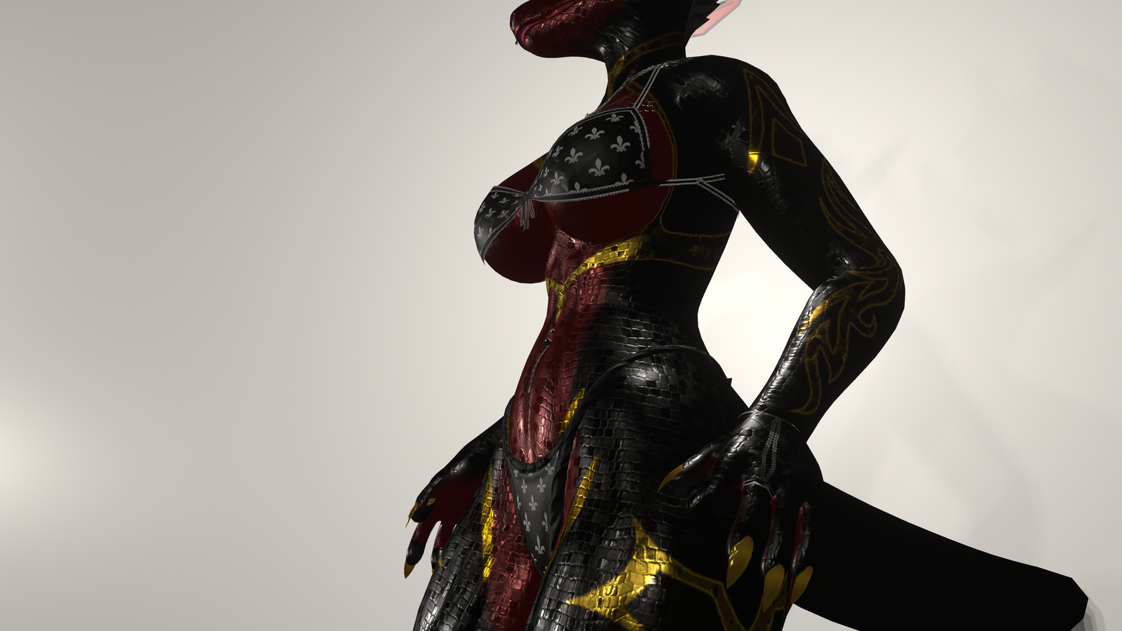 Raptor Royal Texture | Neochroma.xyz Raptor