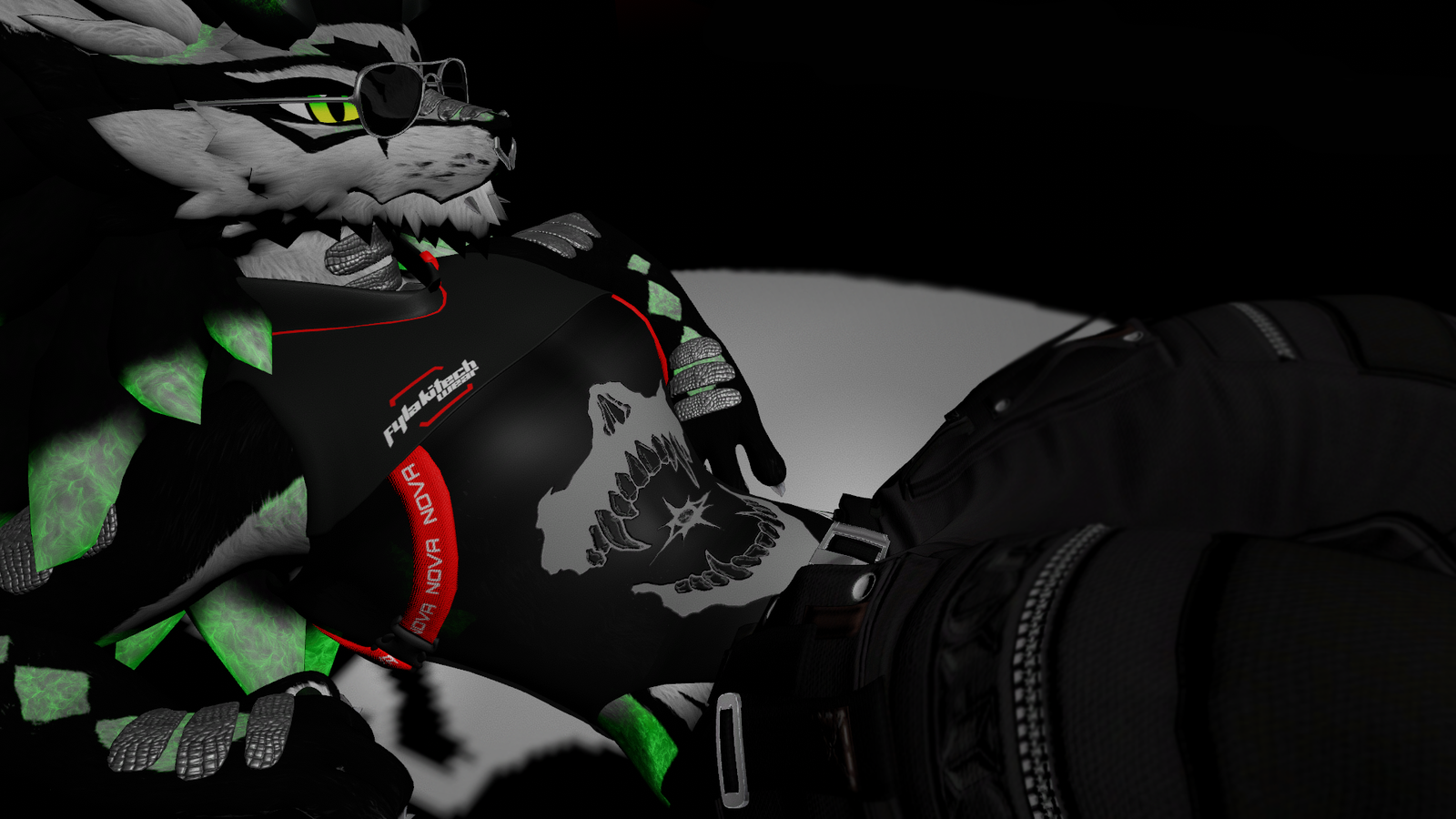 Male Techwear Bodysuit | Nightbeast Redux