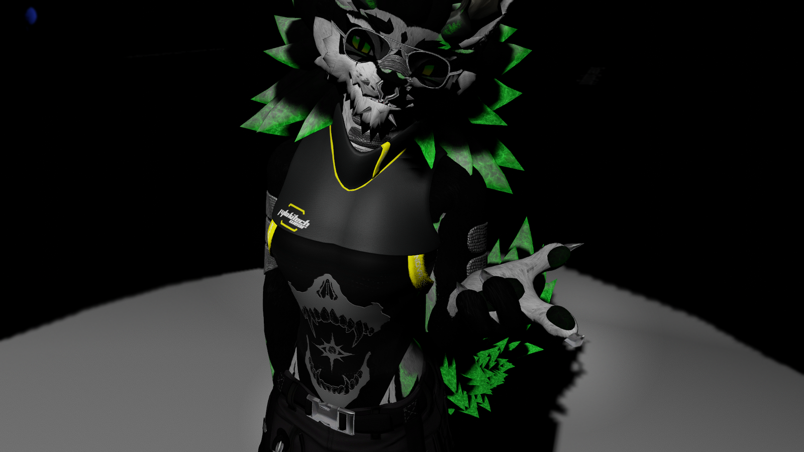 Male Techwear Bodysuit | Nightbeast Redux