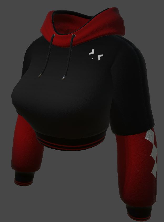 Crop Hoodie | Malibu