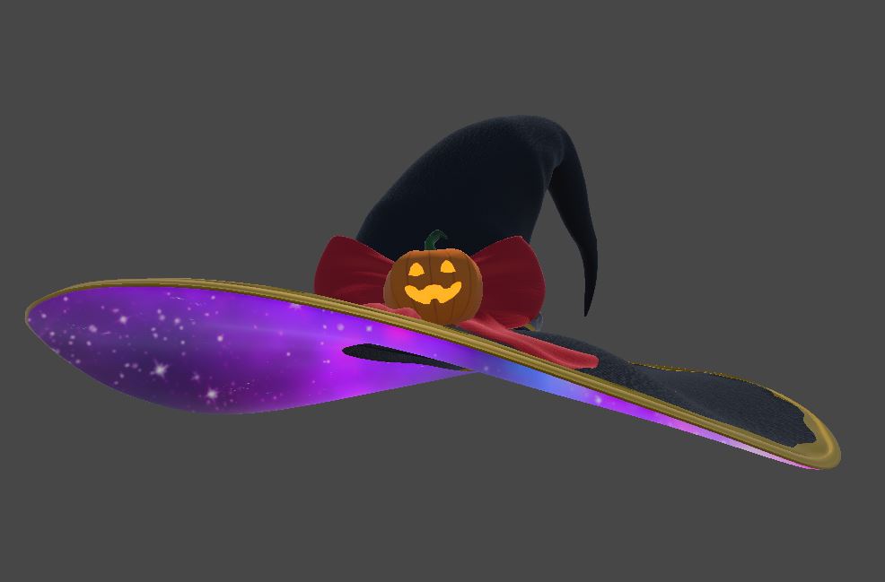 Pumpkin Witch Hat