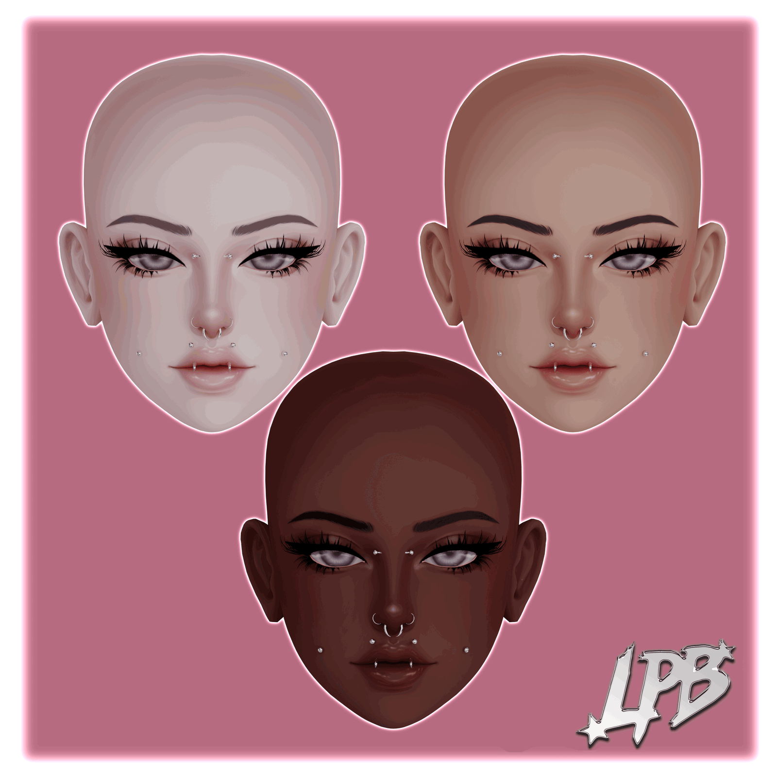 Yvette Head by LPB (Face Tracking)