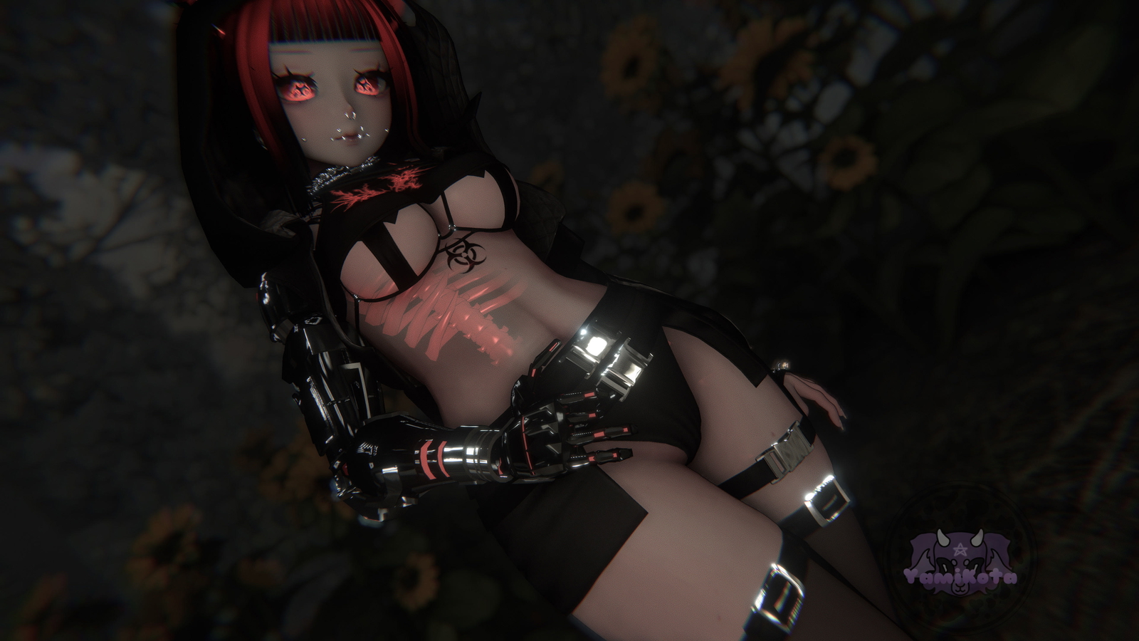 WASTE VRChat Avatar (PC/QUEST Face Tracking)