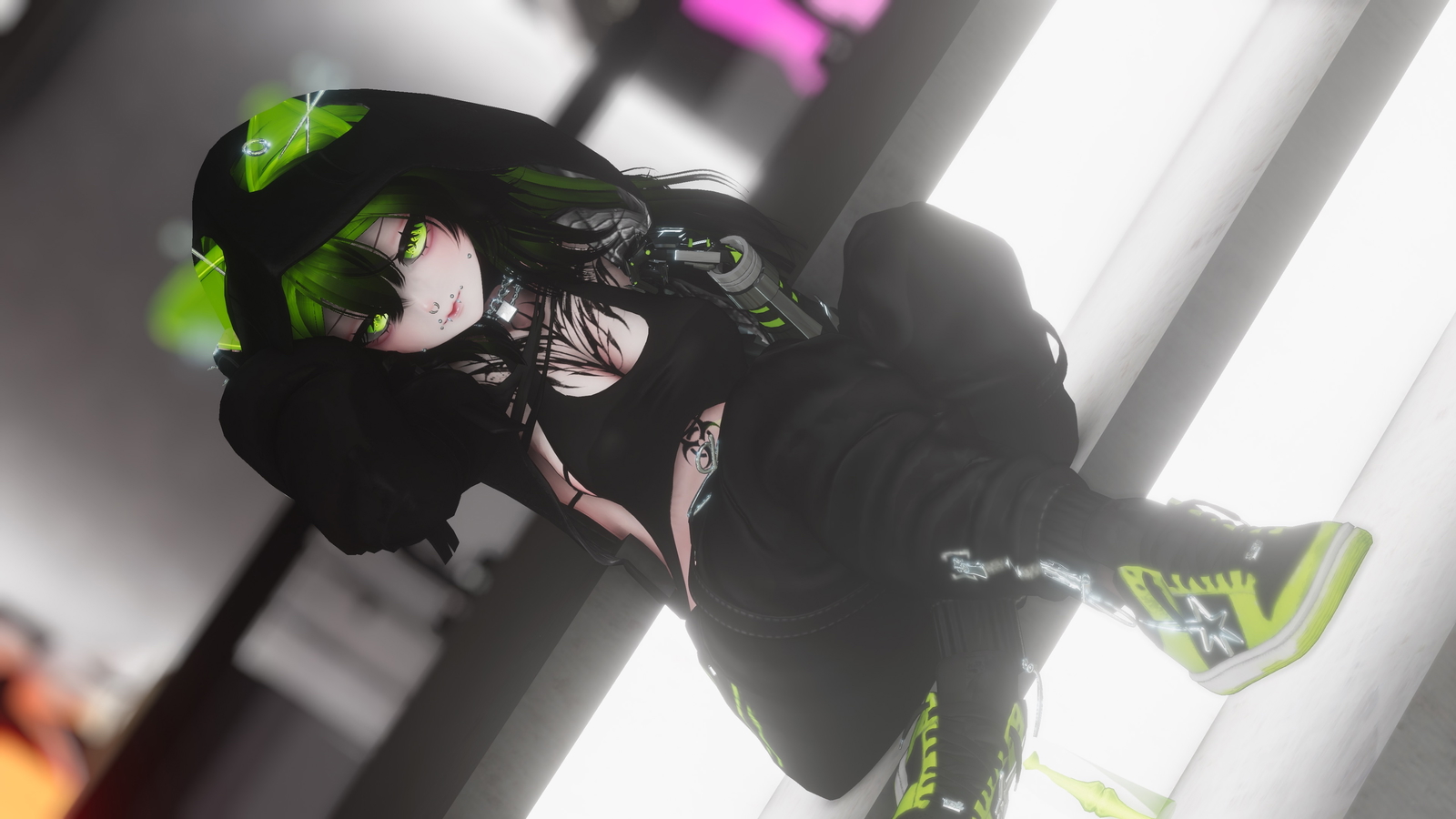 WASTE VRChat Avatar (PC/QUEST Face Tracking)
