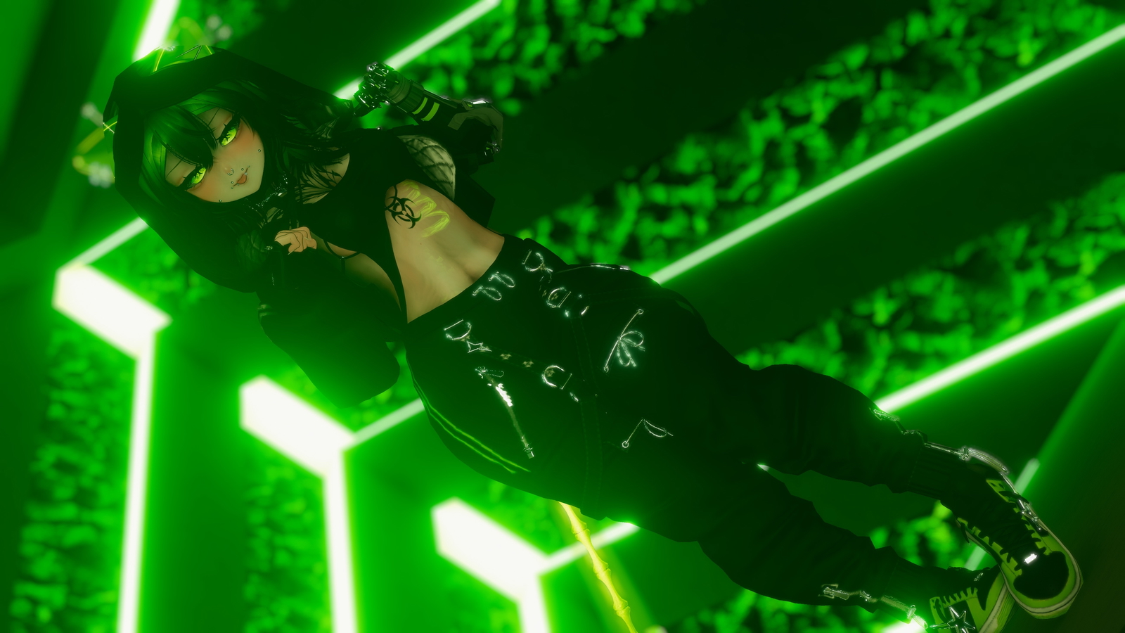 WASTE VRChat Avatar (PC/QUEST Face Tracking)