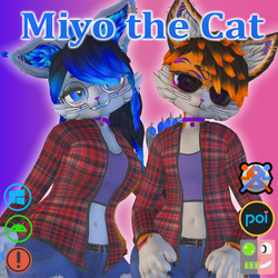Miyo the Cat (Deira Vrchat Avatar)