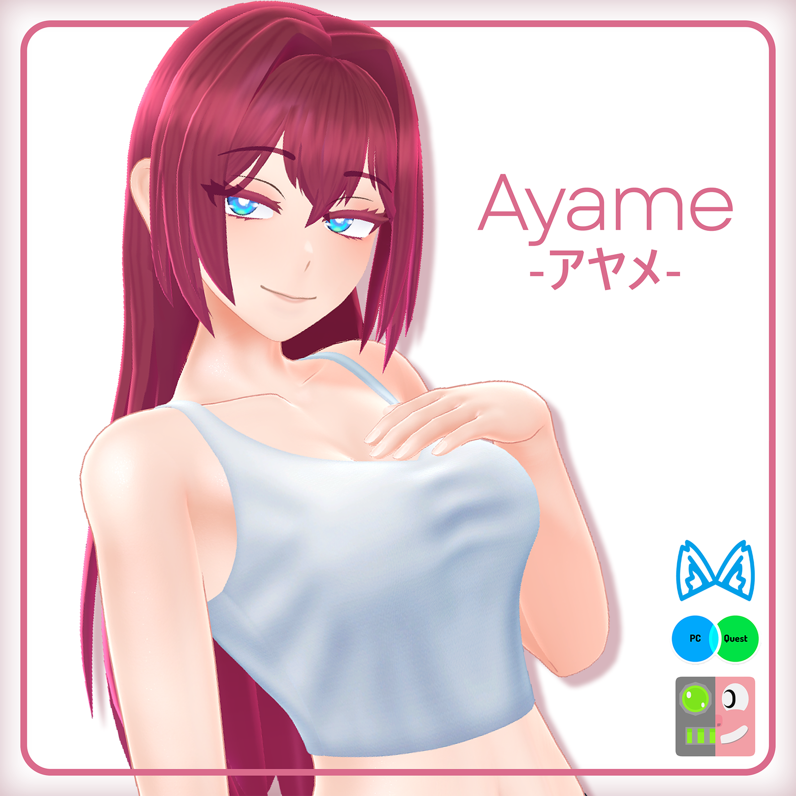 Ayame 【アヤメ】 | Original 3D Model