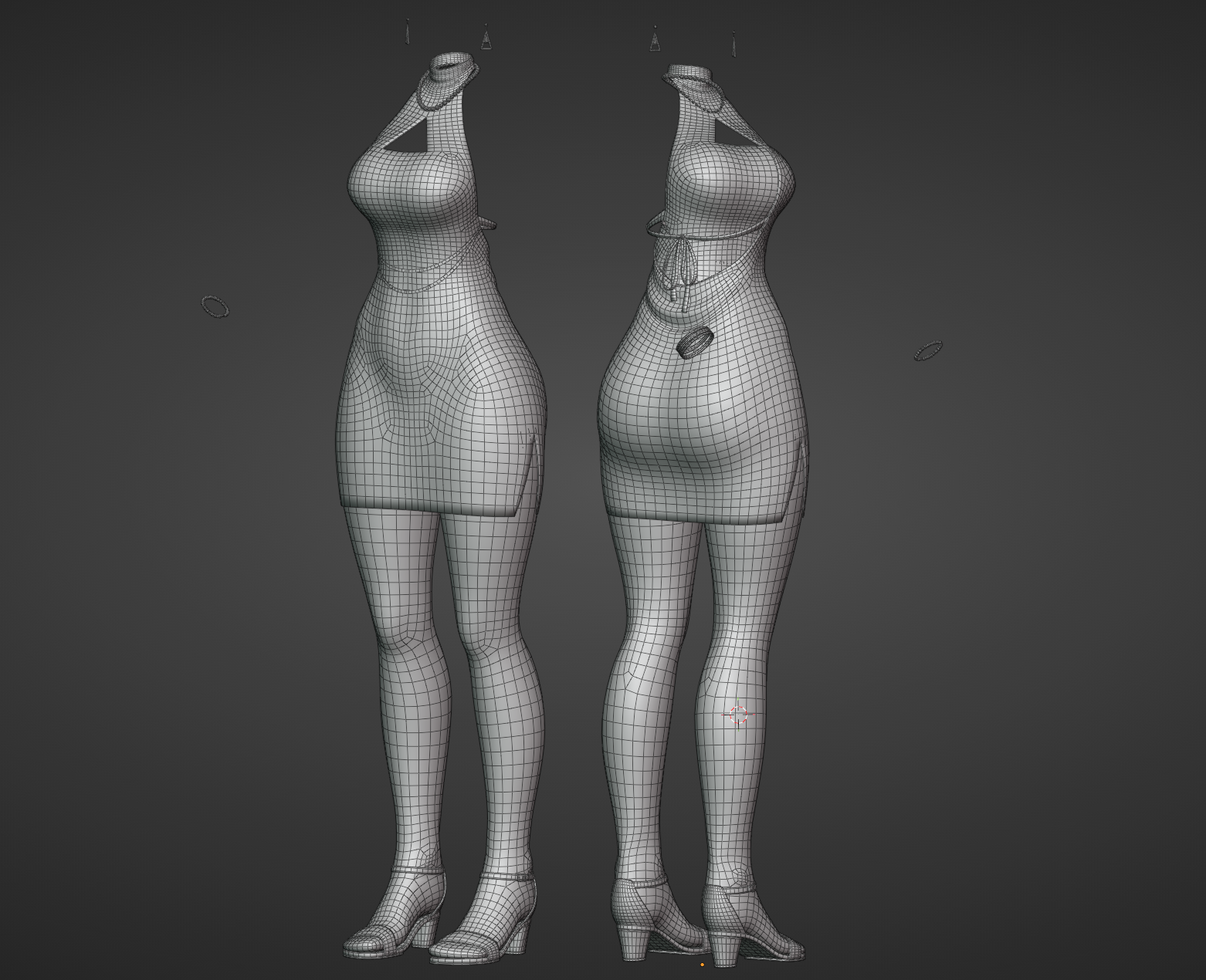 Halter Dress | Outfit for Ayame 【アヤメ】