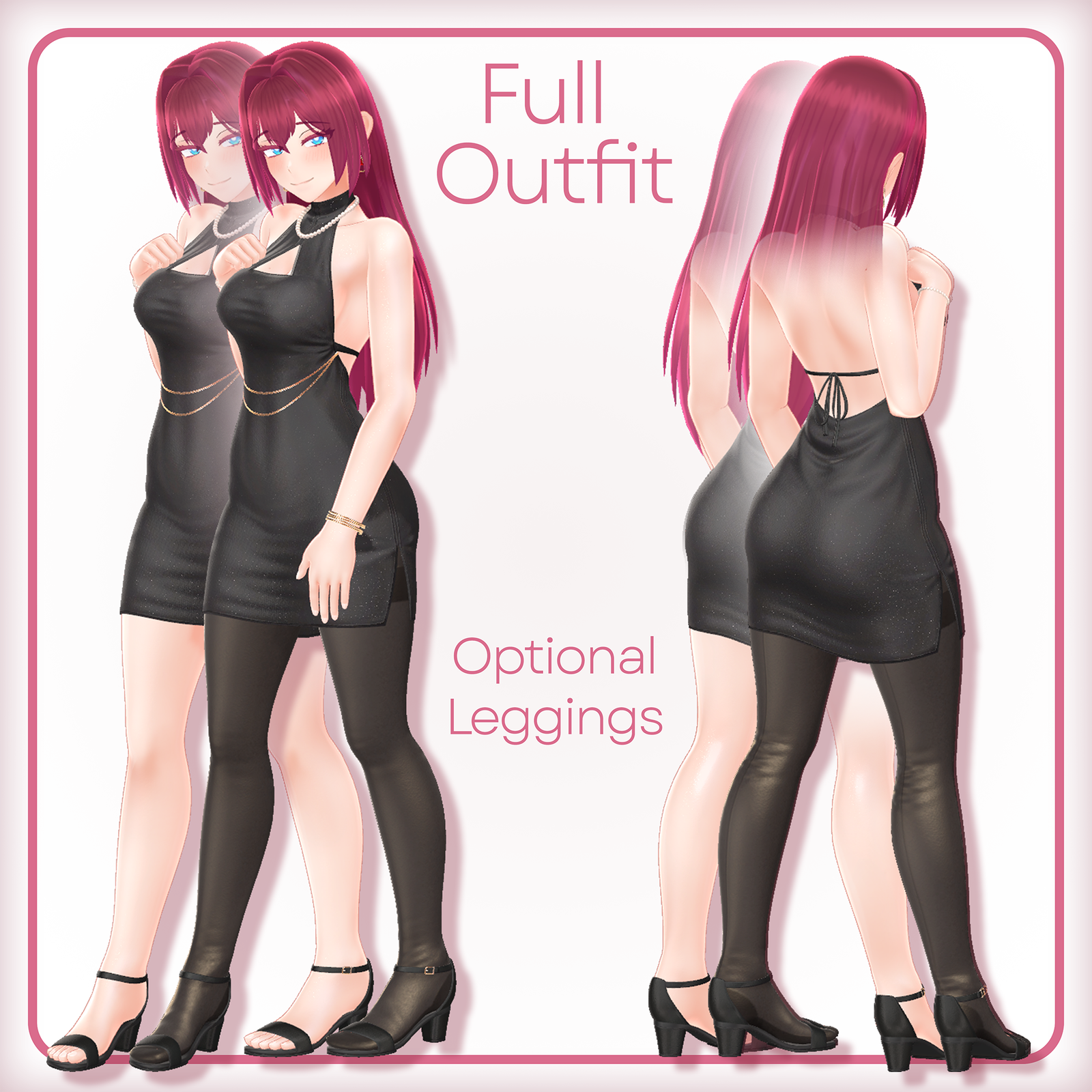 Halter Dress | Outfit for Ayame 【アヤメ】