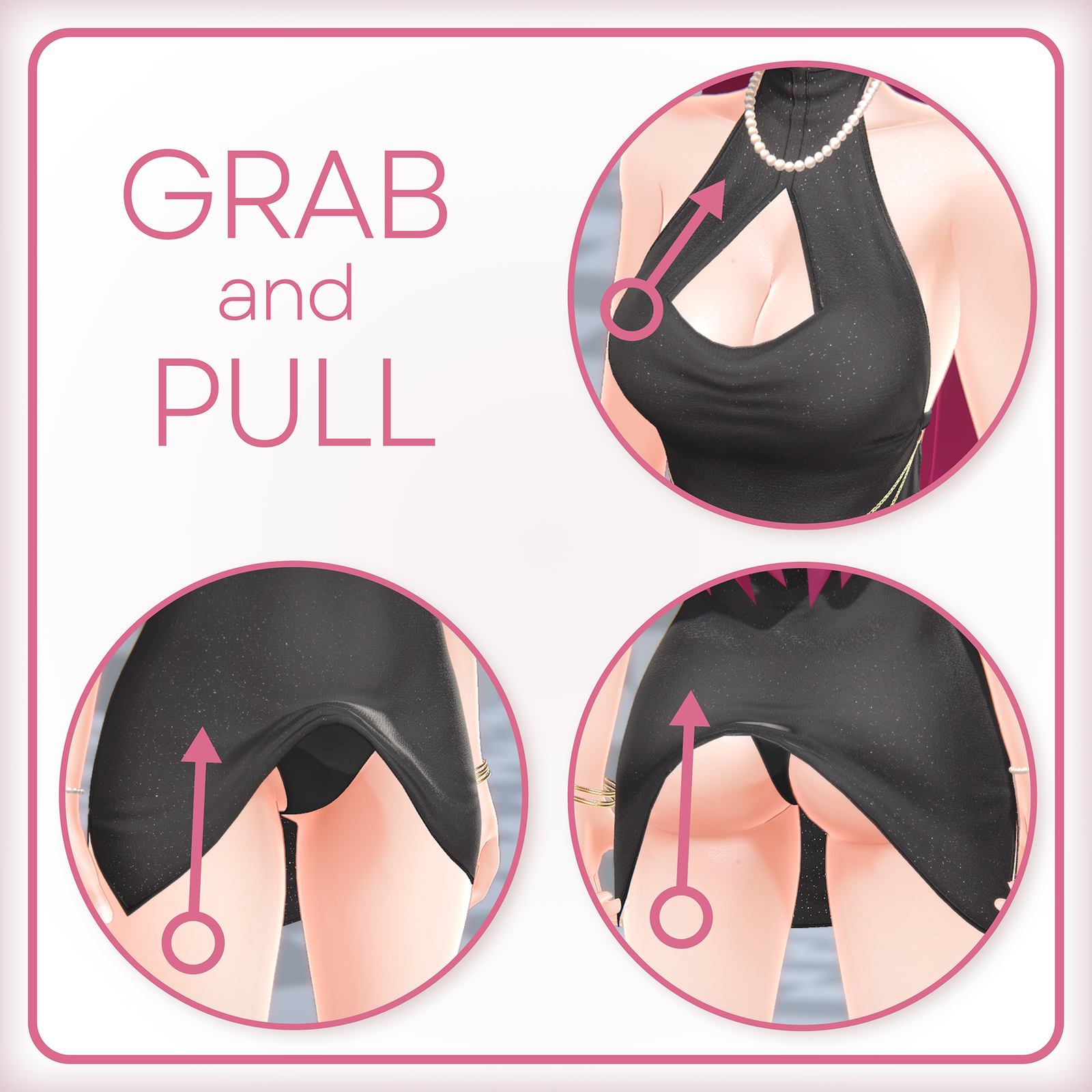 Halter Dress | Outfit for Ayame 【アヤメ】