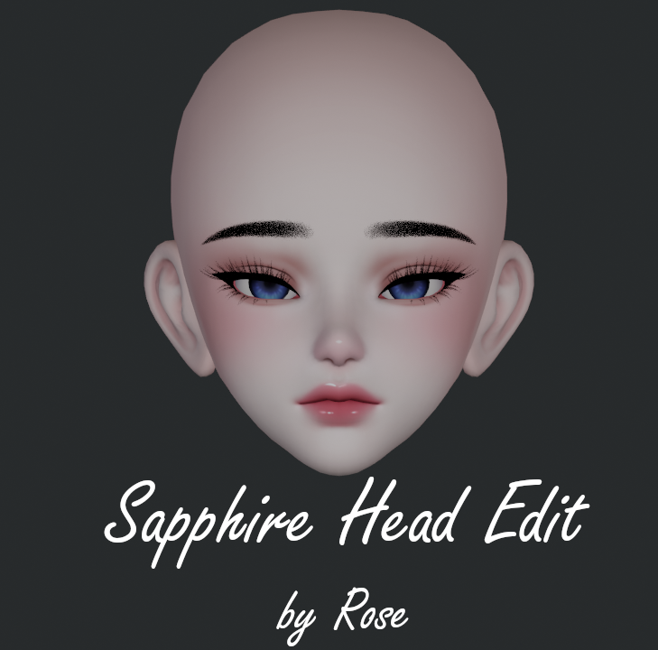 Sapphire Head (Amelia Head Edit) 