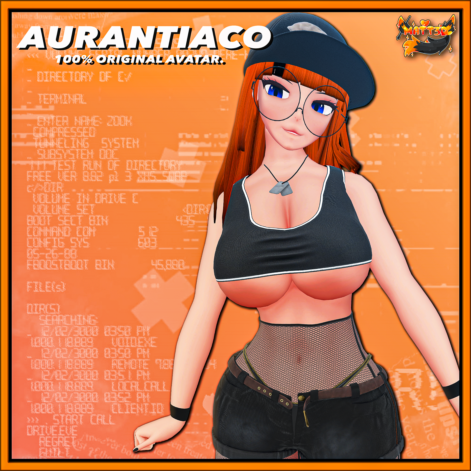 Aurantiaco [VRChat Avatar]