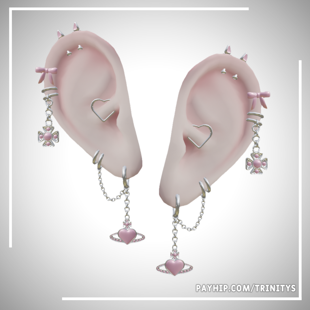 𐔌 . ⋮ Earrings | Server Free .ᐟ ₊ ꒱